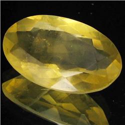 36.65ct Untreated Natural Lemon Citrine Oval (GEM-31934)