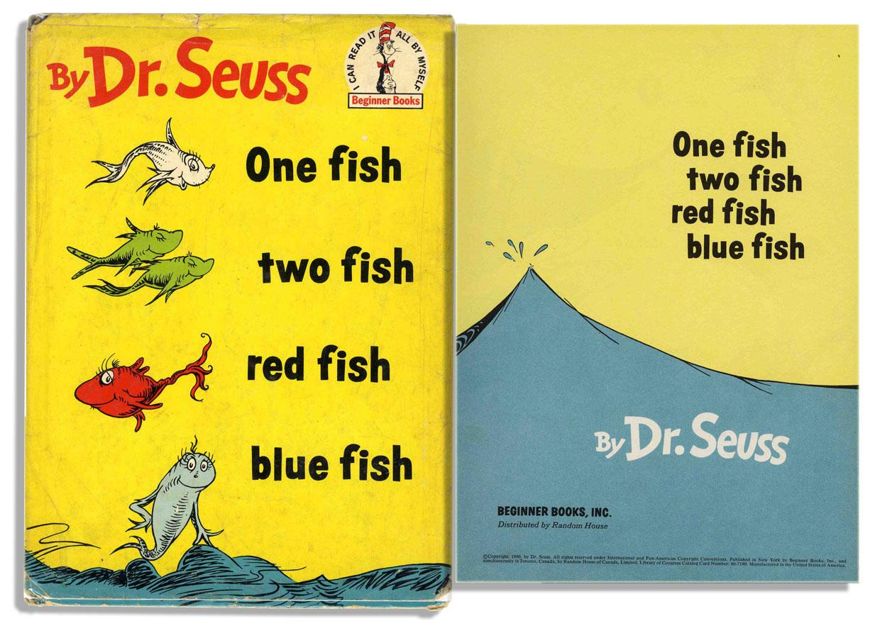 Dr Seuss One Fish Two Fish Dr seuss one fish two fish