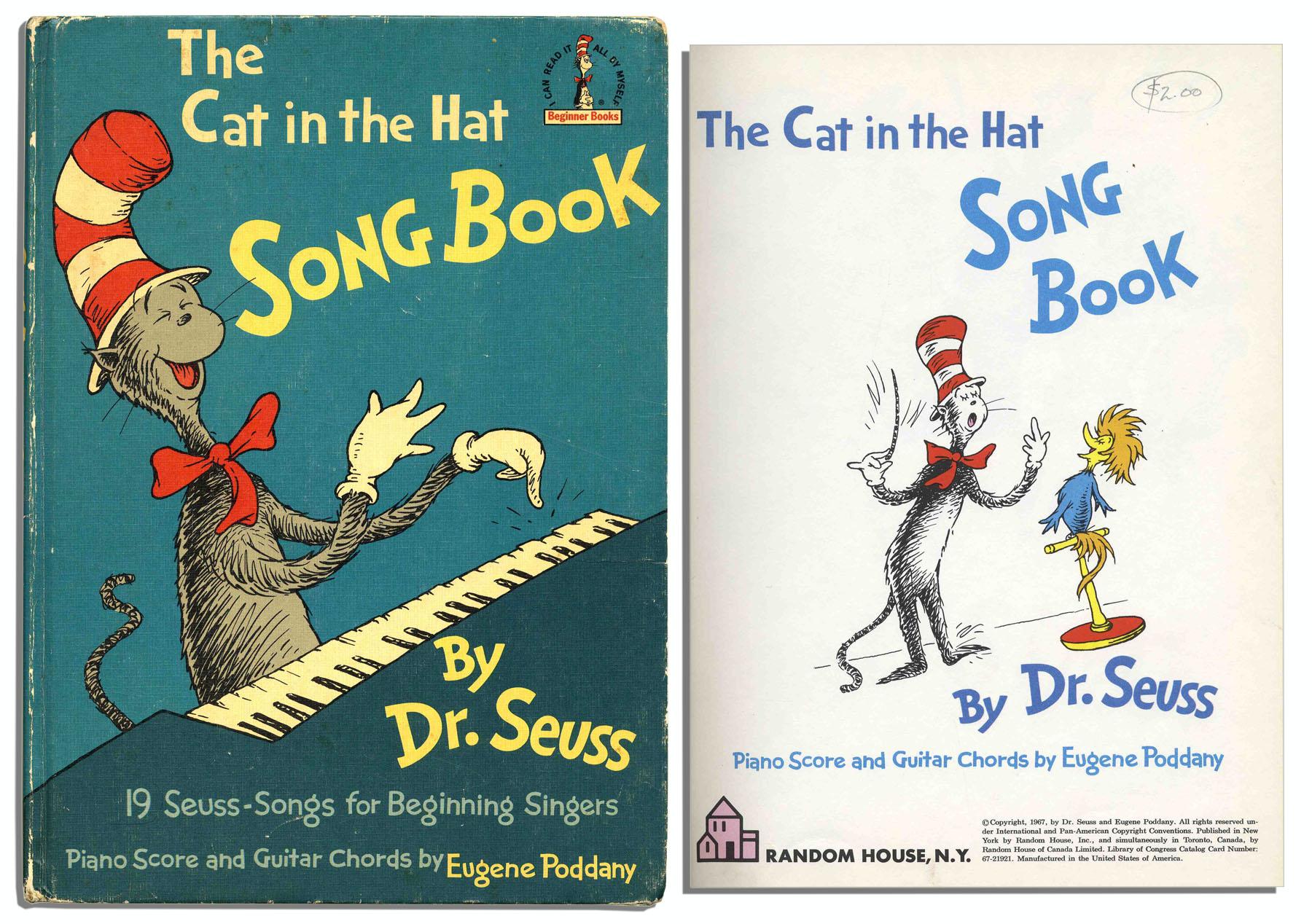 Dr Seuss Cat Song Book