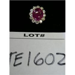 Extreme Rare 18K gold sapphire white Diamonds Official Appraisal and Description in process