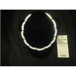 C-116 FAMOUS NAME BRAND ELEGANT CRYSTAL NECKLACE