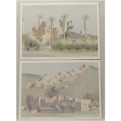 2 William Buffett Signed Artist Proof