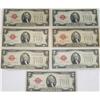 Image 1 : (7x the Money) 1928 $2 US Notes- Excellent Condition.