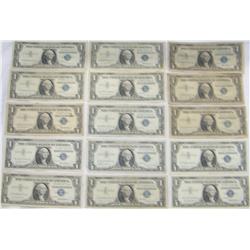 (15x the Money) $1 Silver Certificates. Great Shape. Series 1957.