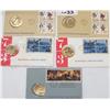 Image 1 : (5x the Money) US Bicentennial First Day Issue Commemorative Stamps with Medals.