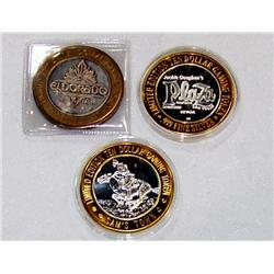 (3x the Money) Casino Strikes- .999 Silver.