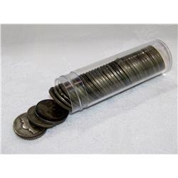 41 War Nickels. 2.4 Oz. Pure Silver.