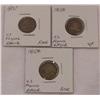 Image 1 : (3x The Money) Flying Eagle Cents. Fine to VF. 1857, 1858 (2).