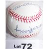 Image 1 : REGGIE JACKSON HAND-SIGNED BASEBALL W