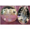 Image 1 : (2) Vintage Signed Mirrors