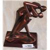 Image 1 : Bronze Colored Kissing Statue.