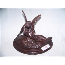 Bronze recast Kissing Sculpture