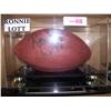 Image 1 : Ronnie Lott Hand Signed Football  "42"  In acrylic protective custom showcase