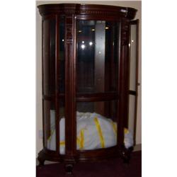 Cherry Wood Display Cabinet