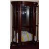 Image 1 : Cherry Wood Display Cabinet