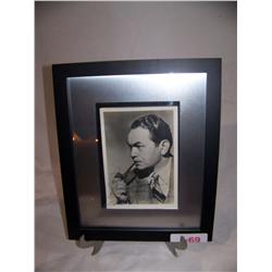 Edward G Robinson  signed photograph. "Best Wishes to Heather Hooper edward G Robinson"