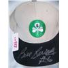 Image 2 : BILL RUSSELL HAND SIGNED BOSTON CELTIC BASEBALL HAT