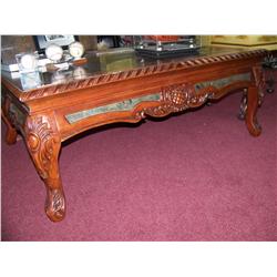 Slate Ornate Coffee Table