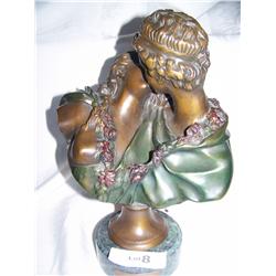 Antique Bronze sculpture Houdon (1741-1828) 1791