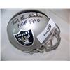 Image 2 : Signed Raiders Mini Helmet. Ted Hendricks HOF 1990.
