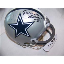 Dallas Cowboys Signed Mini Helmet. Multiple Players.