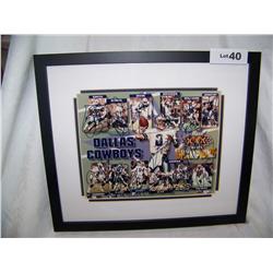 Dallas Cowboys Signed Championship Photo.