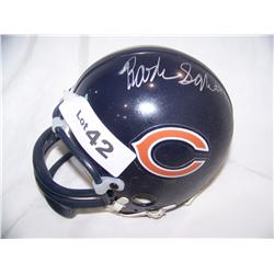 Chicago Bears Mini Helmet. Signed by Rashaan Salaam #31.