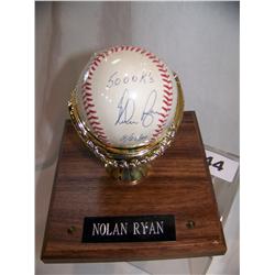 Nolan Ryan Signed Baseball.