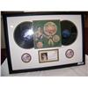 Image 5 : Joe DiMaggio Original Record & Signed Postcard.