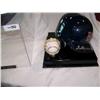 Image 1 : Ted Williams Signed Helmet and Baseball.
