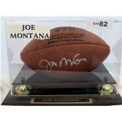 Joe Montana Signed Football