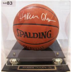 Hakeem Olajuwon Signed Basketball.