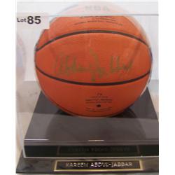 Kareem Abdul-Jabbar Signed Basketball.
