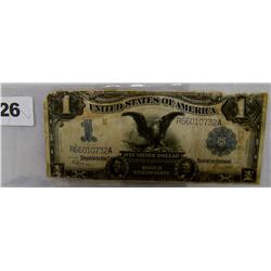 1899 Rare Black Eagle Silver Certificate