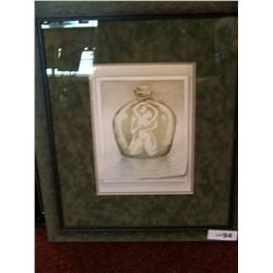 Custom framed art print