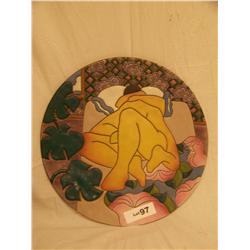 Judy Miller Lovers in bed , decorative plate