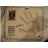 Image 1 : Dick Butkis hand Signed, limited edition Hand print collectible plaque