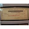 Image 3 : Walter Winchell handsigned cancelled check. Framed w/ photograph Check #757  $25.00  03-33-1935