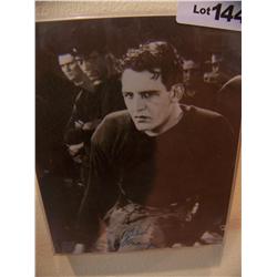 RED GRANGE HANDSIGNED PHOTOGRAPH FRAMED