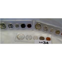 (3x$) MINT UNCIRCULATED SILVER U.S COIN SETS