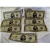 Image 1 : (7x$)7  CHOICE $5 SILVER CERTIFICATES SERIES 1953