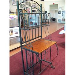 Wood & Metal Wine rack