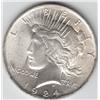 Image 1 : 1924 FLASHY UNC PEACE SILVER DOLLAR