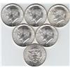 Image 1 : 6 FLASHY HIGH GRADE SILVER KENNEDYS 1965 OUT OF ROLL