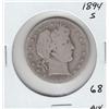 Image 1 : 1894 S BARBER SILVER HALF