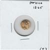 Image 1 : MEXICO 1865 SMALL GOLD TOKEN OR COIN