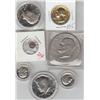 Image 1 : MIX BAG OF COINS  GOLD PLATE KENNEDY PROOFS