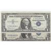 Image 1 : $2 BOLD CRISP NOTES SILVER CERTIFICATE 1935 1957