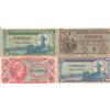 Image 1 : 4 MILITARY PAYMENT CERTIFICATES MPC 25 10 5 CENTS