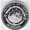 Image 2 : .6436 OUNCE OF PURE SILVER $20 PROOF DECLARATION OF INDEPENDENCE